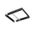 Ledvance Panel 600 Surface Mounting Kit Black H75