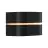 Nordlux Sibelis Applique Murale Aluminium Noir | IP44 - Convient pour E27