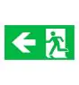 Ecolight Europrisma Pictoplate | Pictogram Gauche
