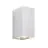 Nordlux Canto Maxi Kubi 2 Wandlamp Aluminium Wit Up & Down | IP44 - Geschikt voor 2x GU10