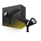 Bright Choice Piquet Lumière Meillion ABS Noir 2W 200lm - 840 Blanc Froid 