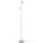 Nordlux Omari Vloerlamp Metaal Wit 6.4W 320lm - 827 Zeer Warm Wit | Touch Dimbaar