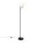 Nordlux Wilson Vloerlamp Glas en Metaal Zwart | Geschikt voor G9
