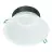 Philips LED Downlight Coreline DN142B Aluminium Wit 11W 1200lm 60D - 830 Warm Wit | Zaagmaat 155mm - IP20 - Dimbaar - Wit Reflector - Emergency